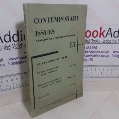 Picture of Contemporary Issues: A Magazine for A Democracy of Content (Volume 4, No. 15, July-August 1953)