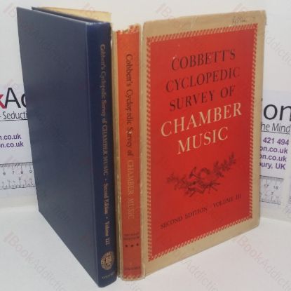 Picture of Cobbett's Cyclopedic Survey of Chamber Music, Volume III
