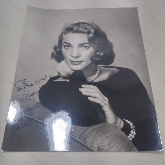 Picture of Lauren Bacall (Signed and Inscribed Photograph)