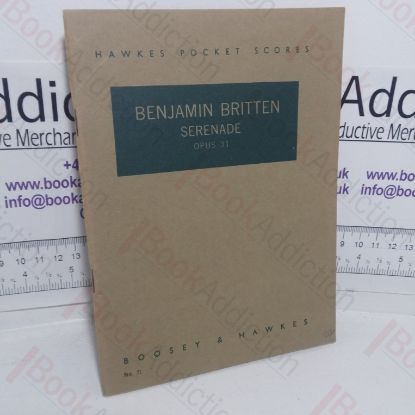 Picture of Benjamin Britten Serenade, for Solo, Horns and Strings, Opus 31 (Hawkes Pocket Scores series, No. 71)