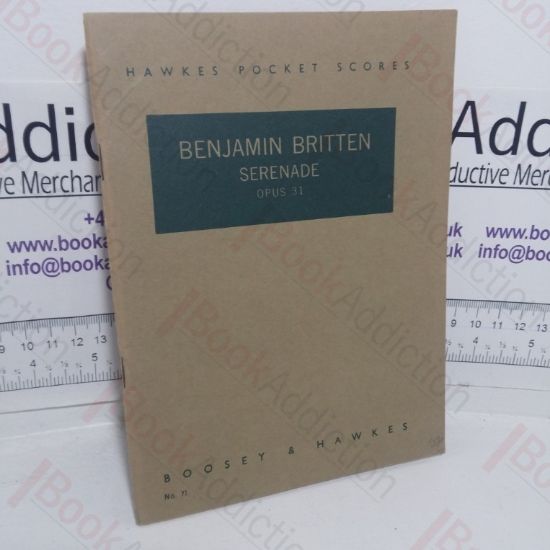 Picture of Benjamin Britten Serenade, for Solo, Horns and Strings, Opus 31 (Hawkes Pocket Scores series, No. 71)