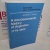 Picture of A Socioeconomic History of Argentina, 1776-1860 (Cambridge Latin American Studies Series)