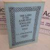Picture of The Laws of the Earliest English Kings