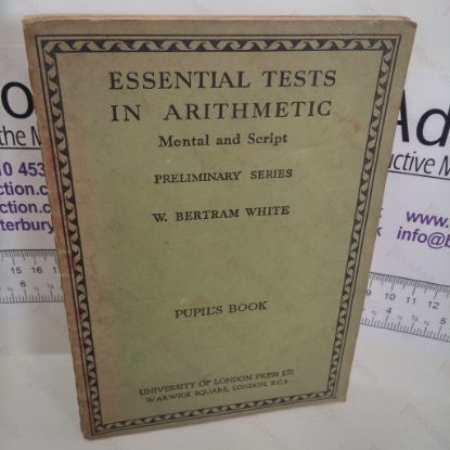 Picture of Essential Tests in Arithmetic : Mental and Script (Preliminary Series)