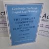Picture of The Judicial Committee of the Privy Council, 1833-1876 : Its Origins, Structure and Development (Cambridge Studies in English Legal History Series)