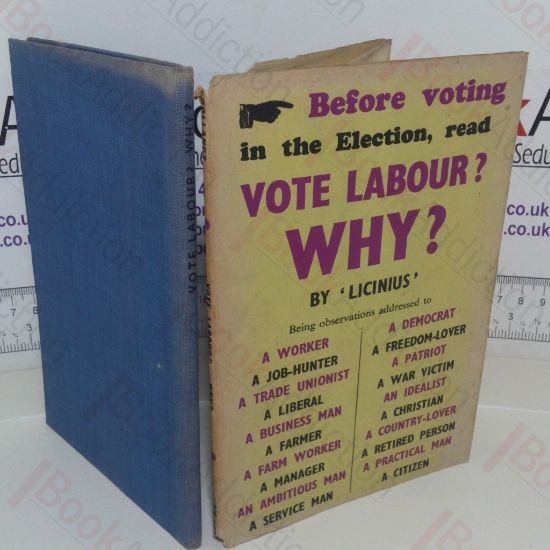 Picture of Vote Labour? Why?