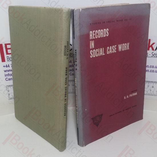 Picture of Records in Social Case Work (Studies in Social Work. No, 19)