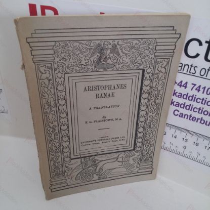 Picture of Aristophanes : Ranae - A Translation