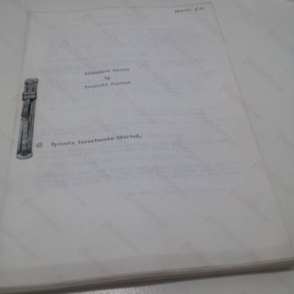Picture of Richard's Things Original Film Script