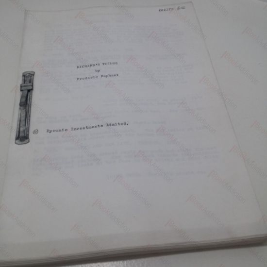 Picture of Richard's Things Original Film Script