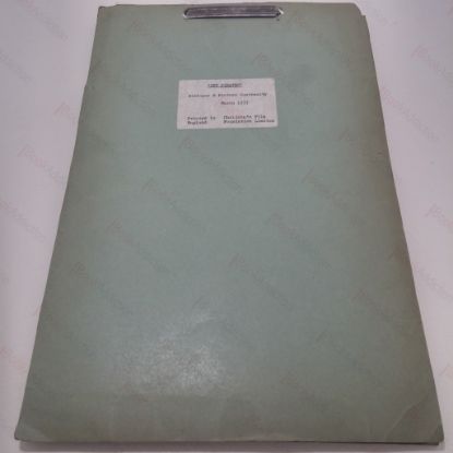 Picture of Sky Pirates Original Dialogue and Picture Continuity (Dialogue Sheets and Music Cues)