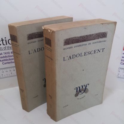 Picture of L'Adolescent (Editions de la Nouvelle Revue Francaise) (2 volumes)