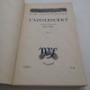 Picture of L'Adolescent (Editions de la Nouvelle Revue Francaise) (2 volumes)