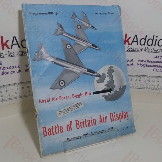 Picture of Battle of Britain Air Display Royal Air Force Biggin Hill (Souvenir Programmes, Saturday 17th September, 1955)