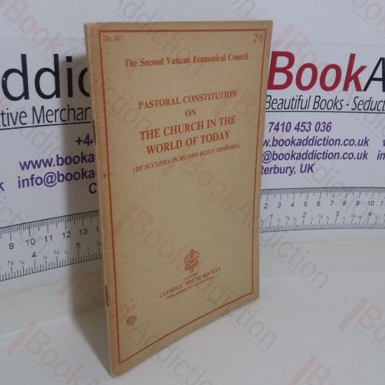 Picture of Pastoral Constitution on the Church in the World Today (De Ecclesia in Mundo Huius Temporis)