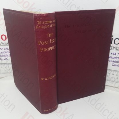 Picture of The Religion of the Post-exilic Prophets (Literature and Religion of Israel series)