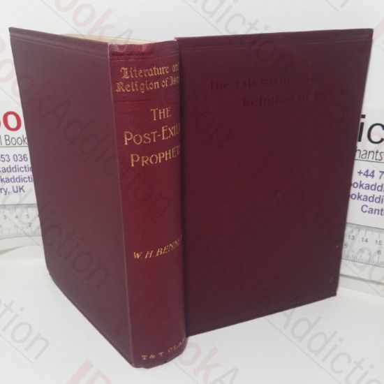 Picture of The Religion of the Post-exilic Prophets (Literature and Religion of Israel series)