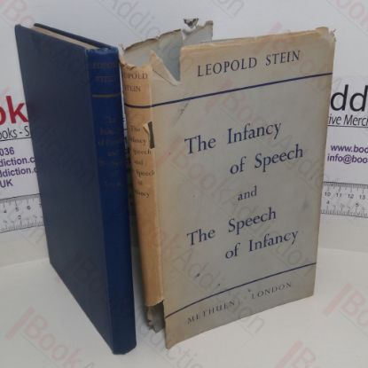 Picture of The Infancy of Speech and the Speech of Infancy