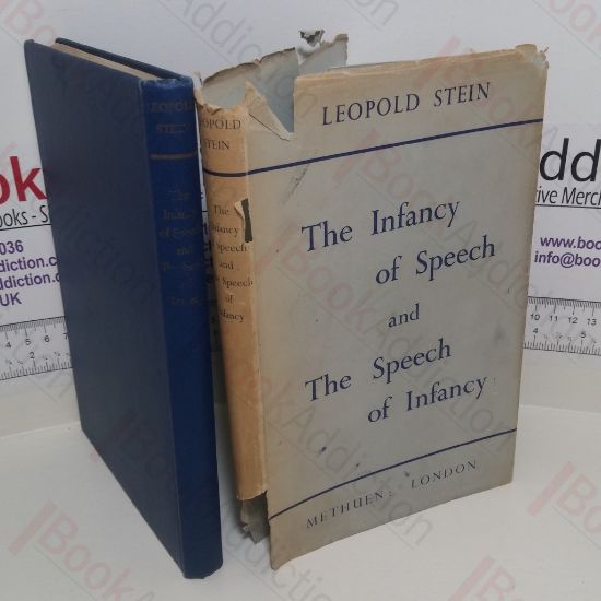 Picture of The Infancy of Speech and the Speech of Infancy