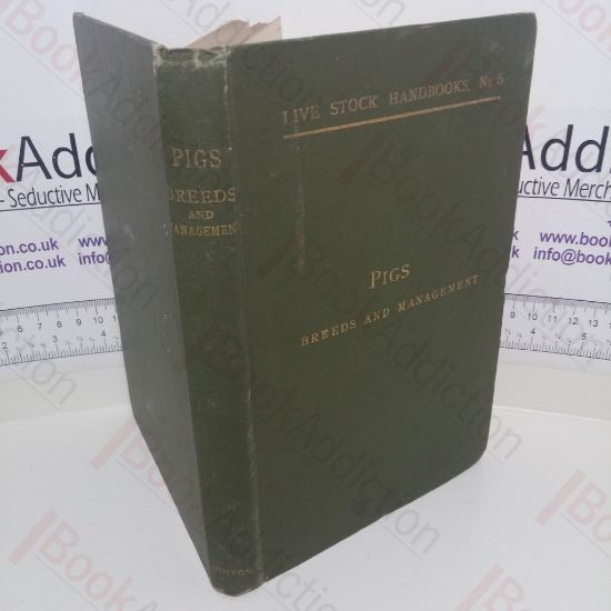 Picture of Pigs: Breeds and Management. (Live Stock Handbooks. No. 5)