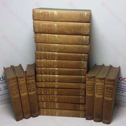 Picture of Nineteen Volumes from Honore De Balzac's La Comedie Humaine Novel Sequence