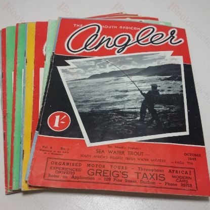 Picture of The South African Angler, Twelve Issues from 1949 and 1950