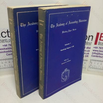 Picture of The Academy of Accounting Historians Working Papers, Volumes I & II (Working Papers series)