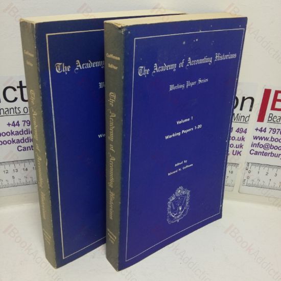 Picture of The Academy of Accounting Historians Working Papers, Volumes I & II (Working Papers series)