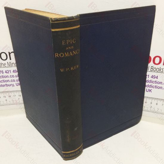 Picture of Epic and Romance: Essays on Medieval Literature