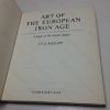 Picture of Art of the European Iron Age:  A Study of the Elusive Image