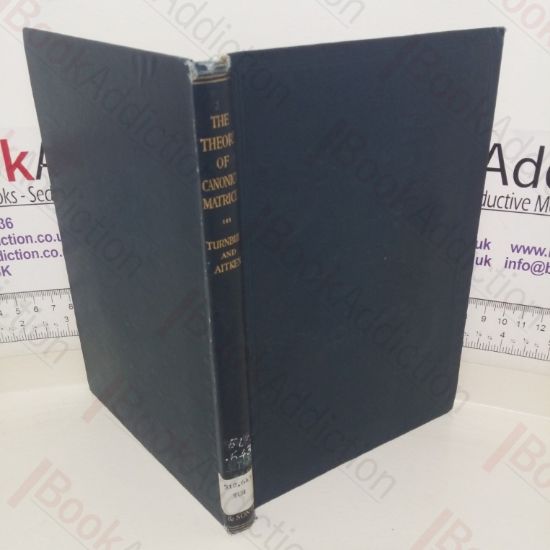 Picture of Introduction to the Theory of Canonical Matrices