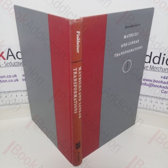 Picture of Introduction to Matrices and Linear Transformations (Undergraduate Books in Mathematics series)