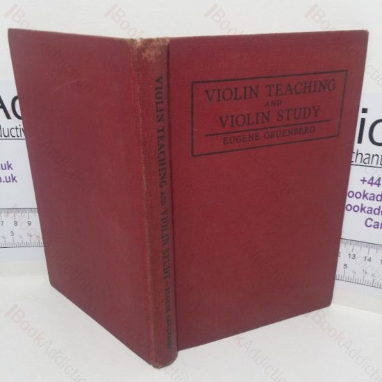 Picture of Violin Teaching and Violin Study: Rules and Hints for Teachers and Students