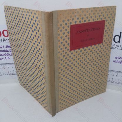 Picture of Annotations (Signed and Inscribed)