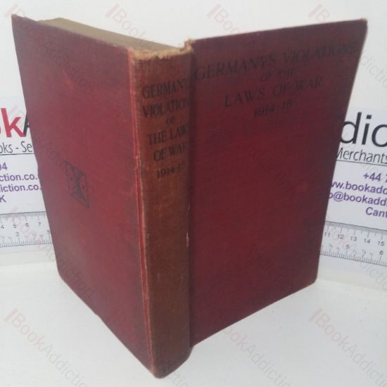 Picture of Germany's Violations of the Laws of War, 1914-1915