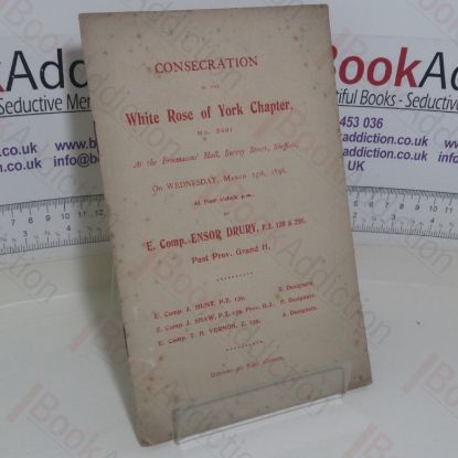 Picture of Programme for the Centenary Celebration of the Amphibious Chapter, at the Freemason's Hall, Heckmondwike, 24 October 1951