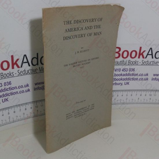 Picture of The Discovery of America and the Discovery of Man: The Raleigh Lecture on History British Academy