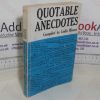 Picture of Quotable Anecdotes