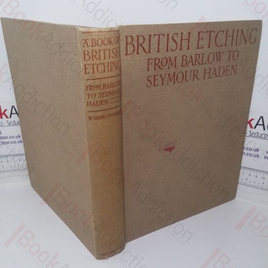 Picture of A Book of British Etching: From Francis Barlow to Francis Seymour Haden