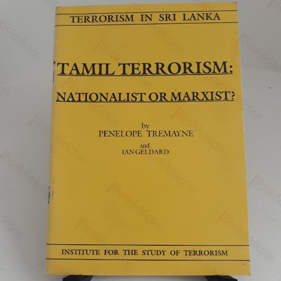 Picture of Tamil Terrorism : Nationalist of Marxist? (Terrorism in Sri Lanka)