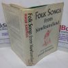 Picture of Folk Songs from Newfoundland
