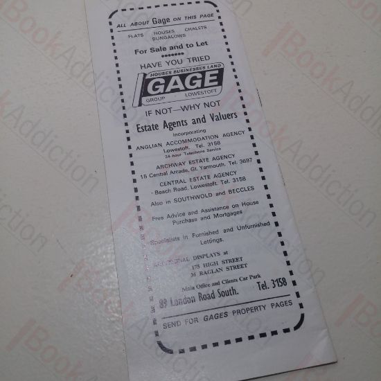 Picture of Lowestoft and Oulton Broad (Weekly Amusement Guide, September 4th, 1971)