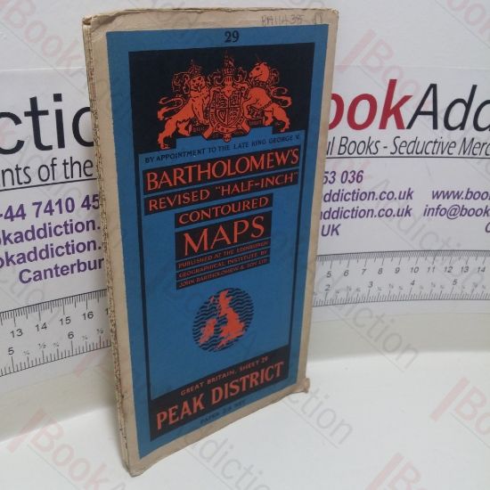 Picture of Bartholomew's Revised Half-Inch Contoured Maps - Peak District (Great Britain, Sheet 27), 1946