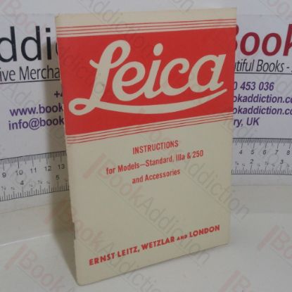 Picture of Leica: Instructions for Models - Standard IIIa and 250 and Accessories