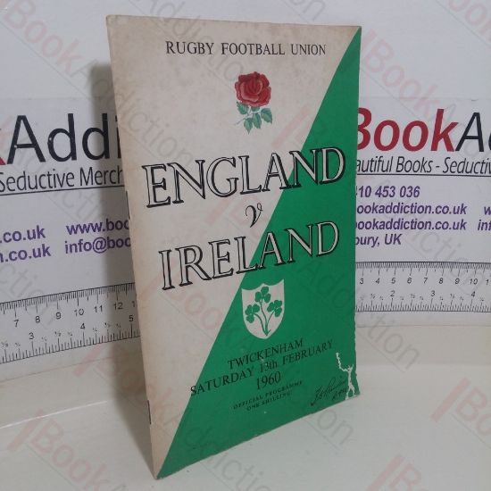 Picture of Rugby Football Union Official Programme: England versus Ireland, Twickenham 13th February 1960