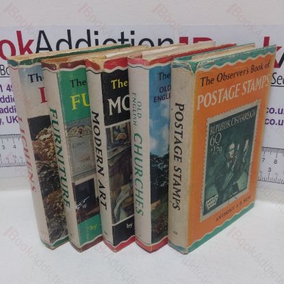 Picture of Observer's Book of Lichens; Observer's Book of Furniture; Observer's Book of Modern Art; Observer's Book of Old English Churches;  Observer's Book of Postage Stamps (Observer's Pocket series Collection, Five Volumes)