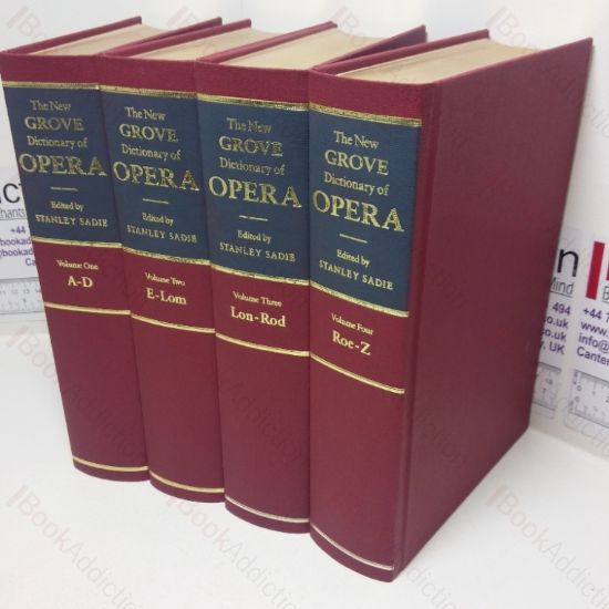 Picture of The New Grove Dictionary of Opera, Volumes I to IV