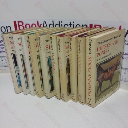 Picture of The Observer's Book of Manned Spaceflight; Horses and Ponies; Liches; Insects of the British Isles; Mushrooms and Toadstools and Other Common Fungi;  Aircraft; Ships; House Plants; Garden Flowers; Wild Animals (Observer's Pocket Book Series Collection, 10 Volumes)
