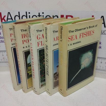 Picture of The Observer's Book of Garden Flowers; Horses and Ponies; Architecture; Pottery and Porcelain; Sea Fishes (Observer's Pocket Book Series Collection, Five Volumes)