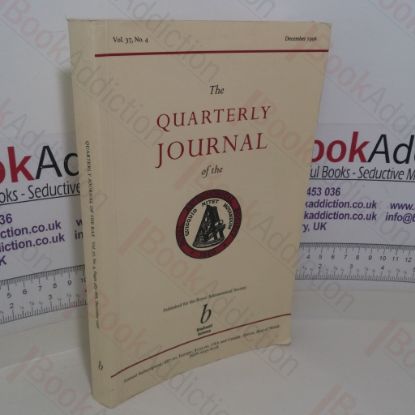 Picture of The Quarterly Journal of the Royal Astronomical Society (Vol. 37, No. 4, December 1996)